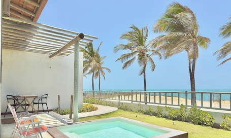Basic Chalet | Outdoor dining. Beach-home Pontal de Maceio