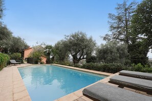 Pool - La Bastide Matisse - Piscine et vue dégagée (Vence)