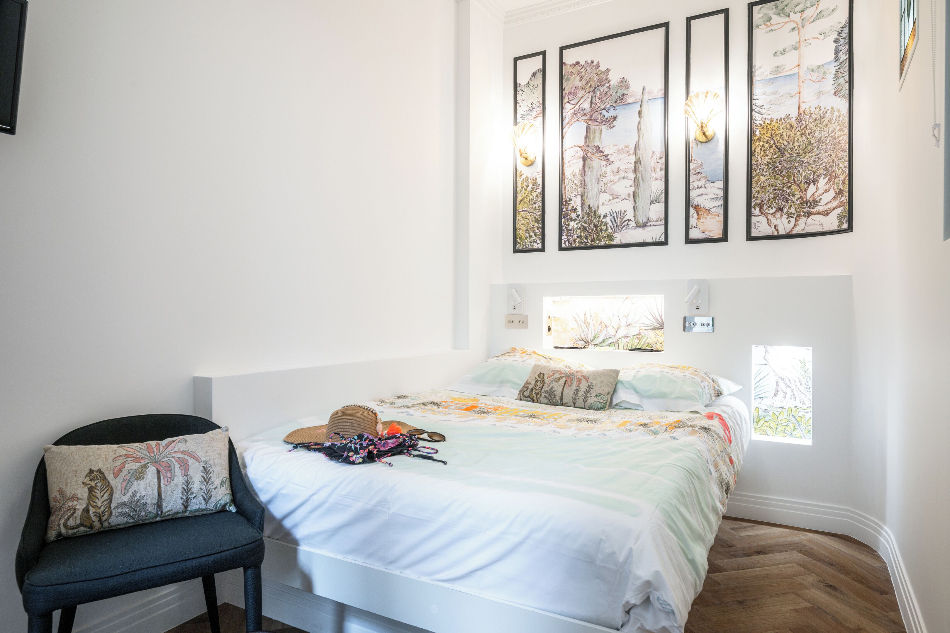 1 bedroom, in-room safe, iron/ironing board, travel crib