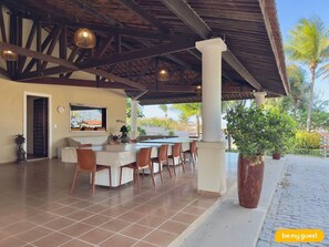 Outdoor dining - Beach Spa Hotel (Aquiraz)