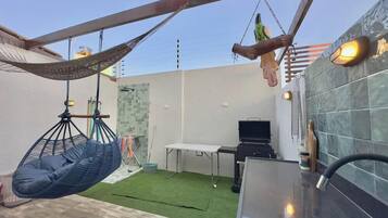 Apartamento clássico | Terraço/pátio