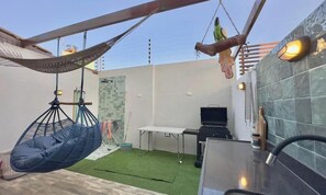Classic Apartment | Terrace/patio - Bella Arte 2 Rooftop (Aquiraz)