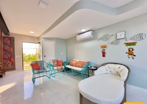 Classic Apartment | Living area - Bella Arte 2 Rooftop (Aquiraz)
