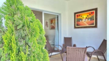 Apartamento básico | Terraço/pátio