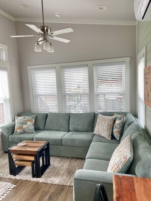 TV - The Cozy Casa TINY home meets BIG luxury (Austin)