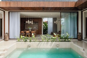 Pool - Private Pool Villa in Ubud - Boutique 2BR with Rice Field Views (Pejeng)