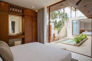 Room - Private Pool Villa in Ubud - Boutique 2BR with Rice Field Views (Pejeng)