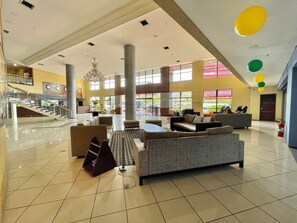 Lobby - Apart-hotel Iate Plaza, Vista Completa da Orla de Fortaleza (Fortaleza)