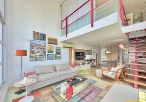 Apartamento básico | Área de estar