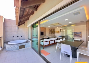 Premium Apartment | Outdoor dining - Condominio Mediterranee Residence por Be My Guest (Aquiraz)
