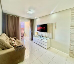 Basic Apartment | Living area - Condominio Portal das Dunas (Aquiraz)