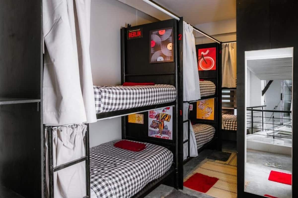Dormitorio compartido | Wifi gratis y ropa de cama