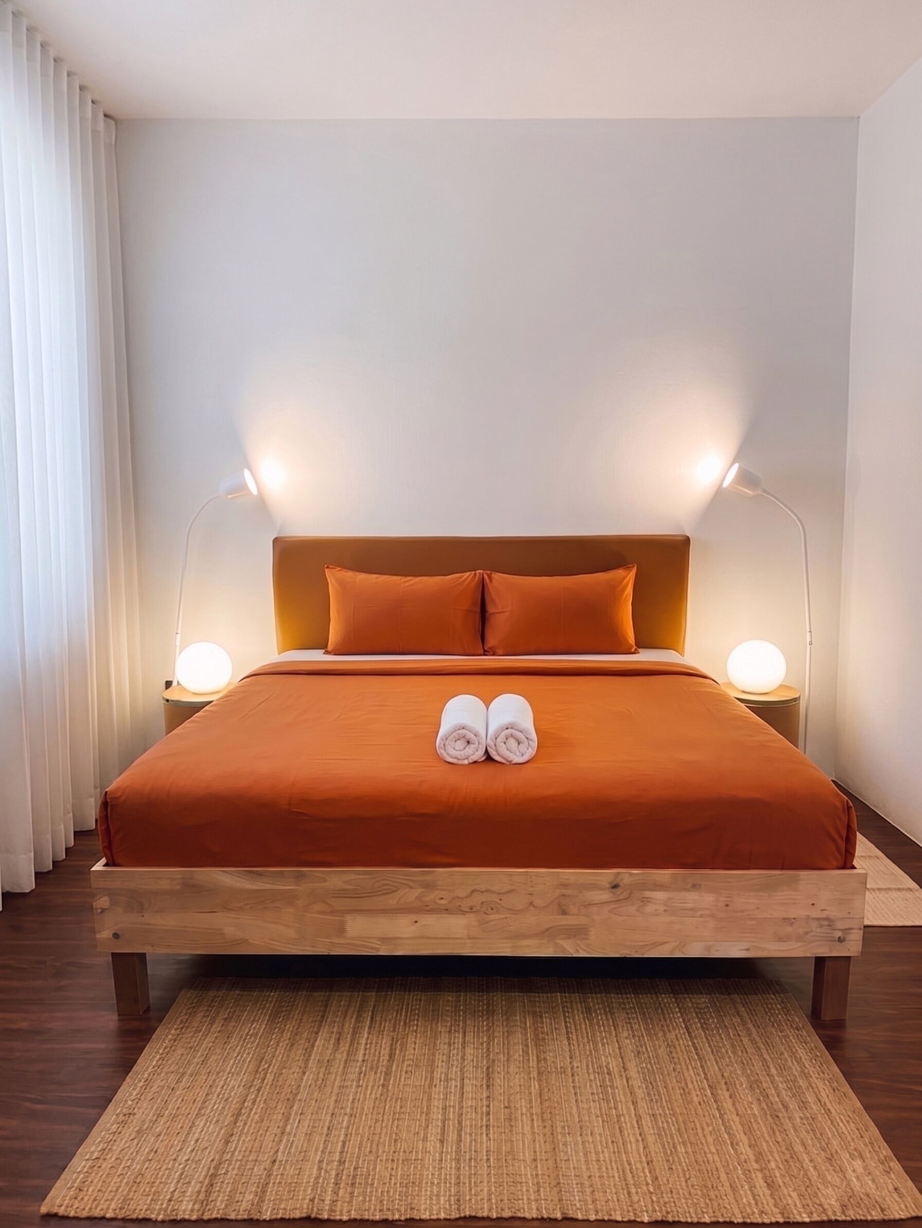 Quarto casal luxo | Wi-Fi de cortesia, roupa de cama
