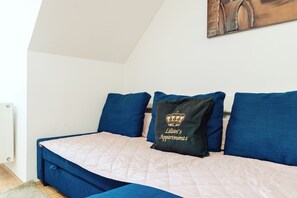 4 chambres, fer et planche à repasser, accès Internet, draps fournis