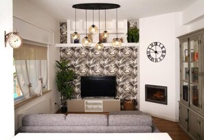 Living area - The Rose Cottage - Holiday home with garden in Umbria (Tavernelle)