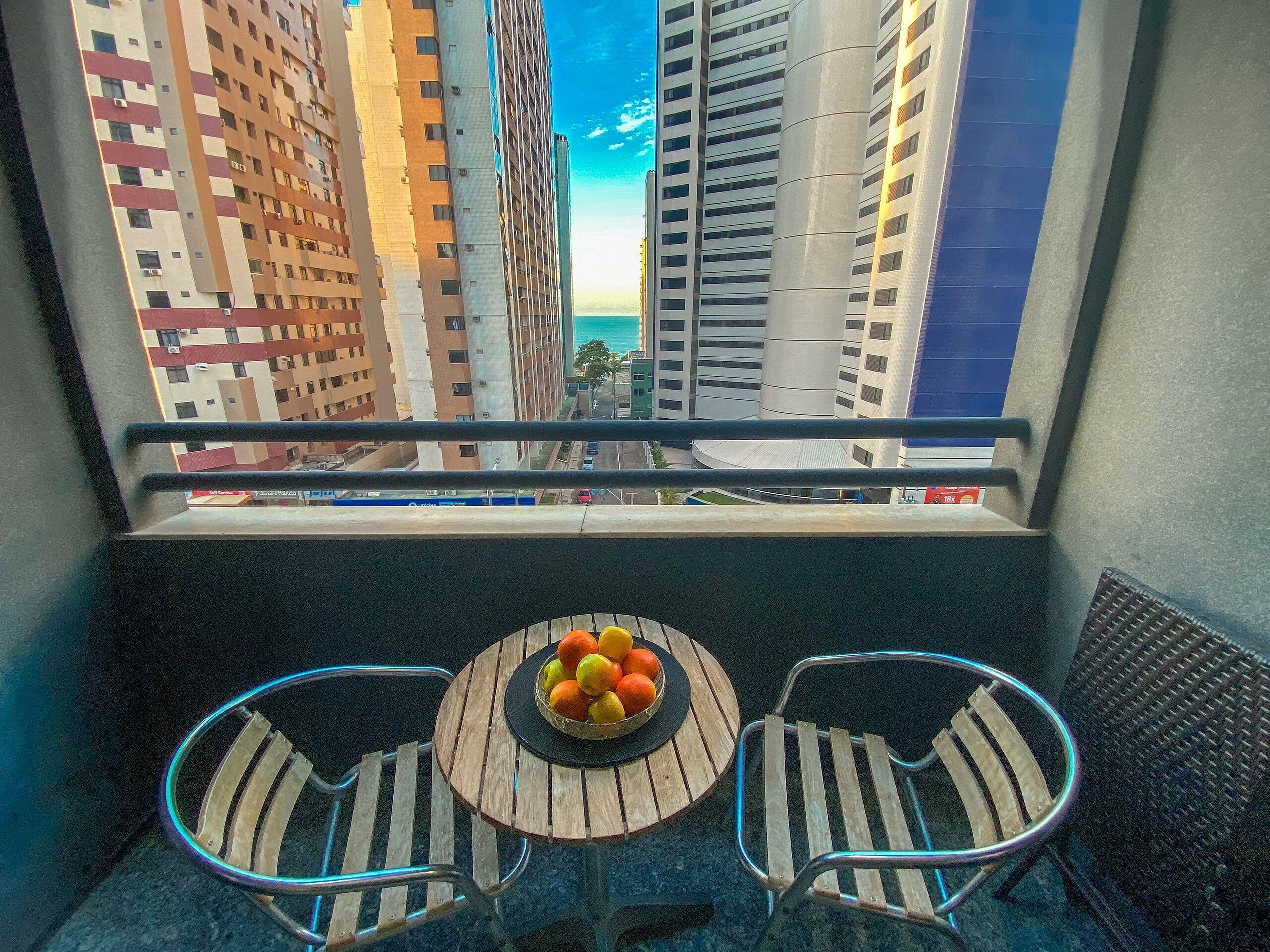 Apartamento básico | Opções para refeição ao ar livre
