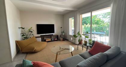 House 6 pers Seignosse village, enclosed garden, beaches 5 min