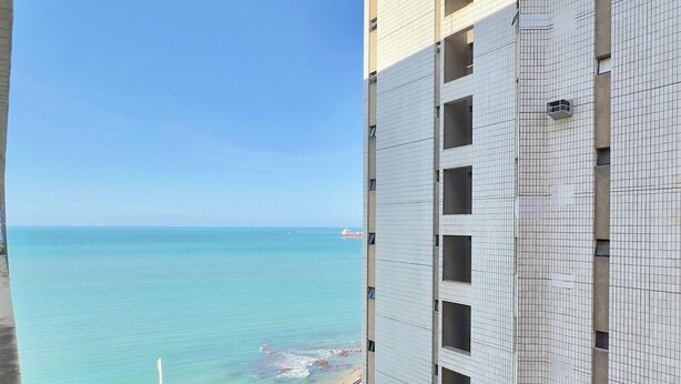 A high-rise building with a view of the sea. - Vila Costeira - Beira Mar (Fortaleza)
