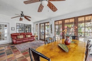 Dining - Beachside Home w/ Private Patio Retreat (Daytona Beach)