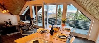 Großzügige, moderne Ferienwohnung Odenwald Panorama