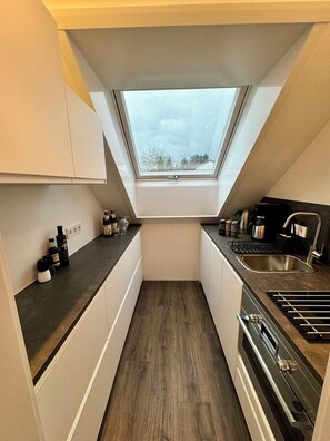 Private kitchen - Beautiful modern apartment - Odenwald-Panorama (Reichelsheim (Odenwald))