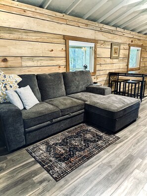 Smart TV - Little River Hideout - Two Cabins on Little River (Cedar Bluff)