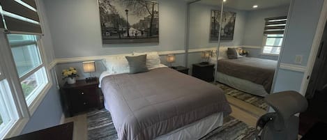 1 bedroom, iron/ironing board, Internet, bed sheets