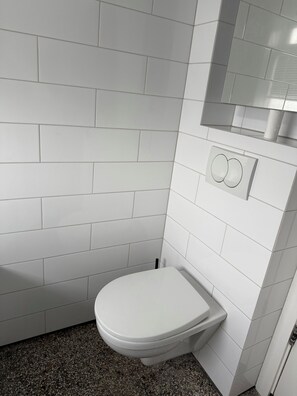 Hair dryer, towels, soap, toilet paper - Fantastic 1 bedroom apartment in downtown Reykjavík (Reykjavík)