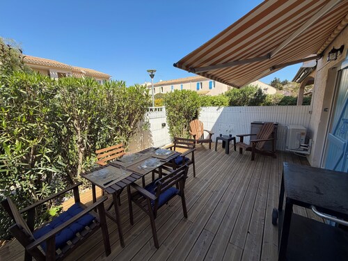 Mazet T3 climatisé piscine