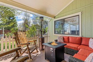 Terrace/patio - NEW! Casa de Cameron Games/Grill/Lake! (Flagstaff)