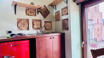 Superior-Doppelzimmer, Stadtblick | Eigene Küche