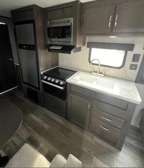 Private kitchen - Hidden Haven Camper (Oshkosh)