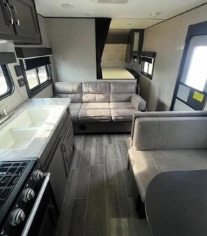 Interior - Hidden Haven Camper (Oshkosh)