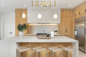 Coffee/tea maker, fridge, microwave, oven - NEW | The Dreyfus | Resort Pool + Designer Home (Scottsdale)