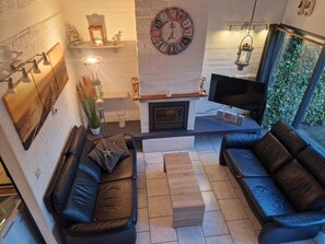 Living area - Vacation home, Zeeland, Holland, North Sea, Starnd, WLAN, family-friendly park (Bruinisse)
