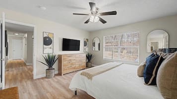 3 chambres, fer et planche à repasser, Wi-Fi gratuit, draps fournis