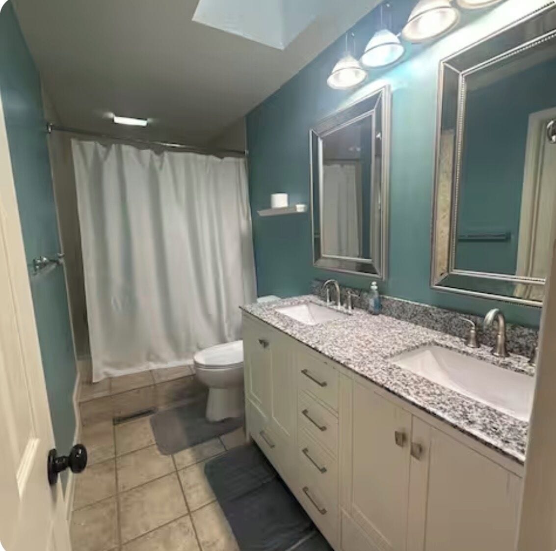 Towels, soap, toilet paper