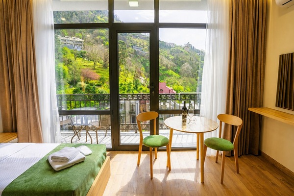 Superior Studio, Balcony, Mountain View | Blackout drapes, iron/ironing board, WiFi (free)