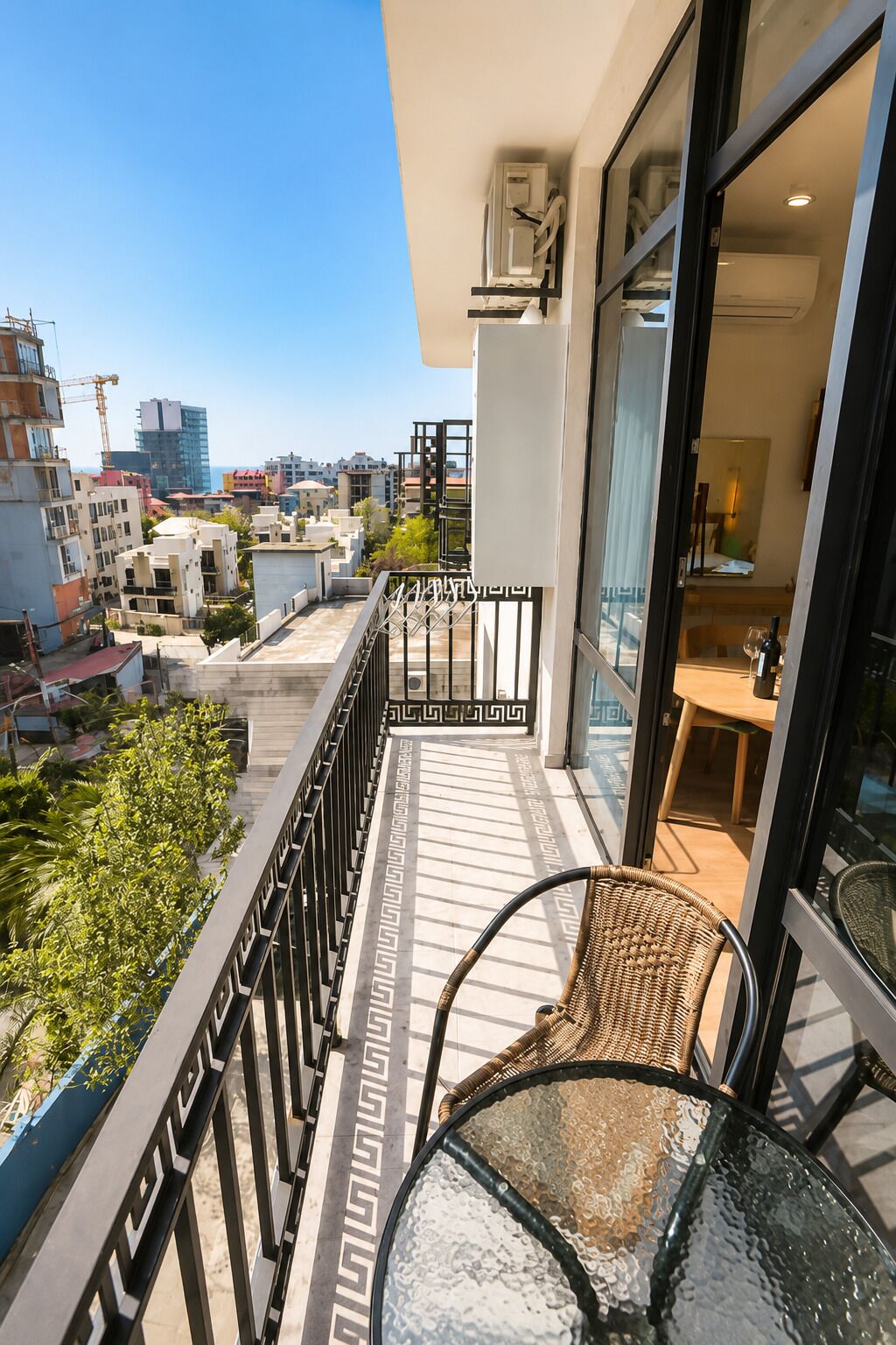 Superior-Studio, Balkon, Bergblick | Balkon