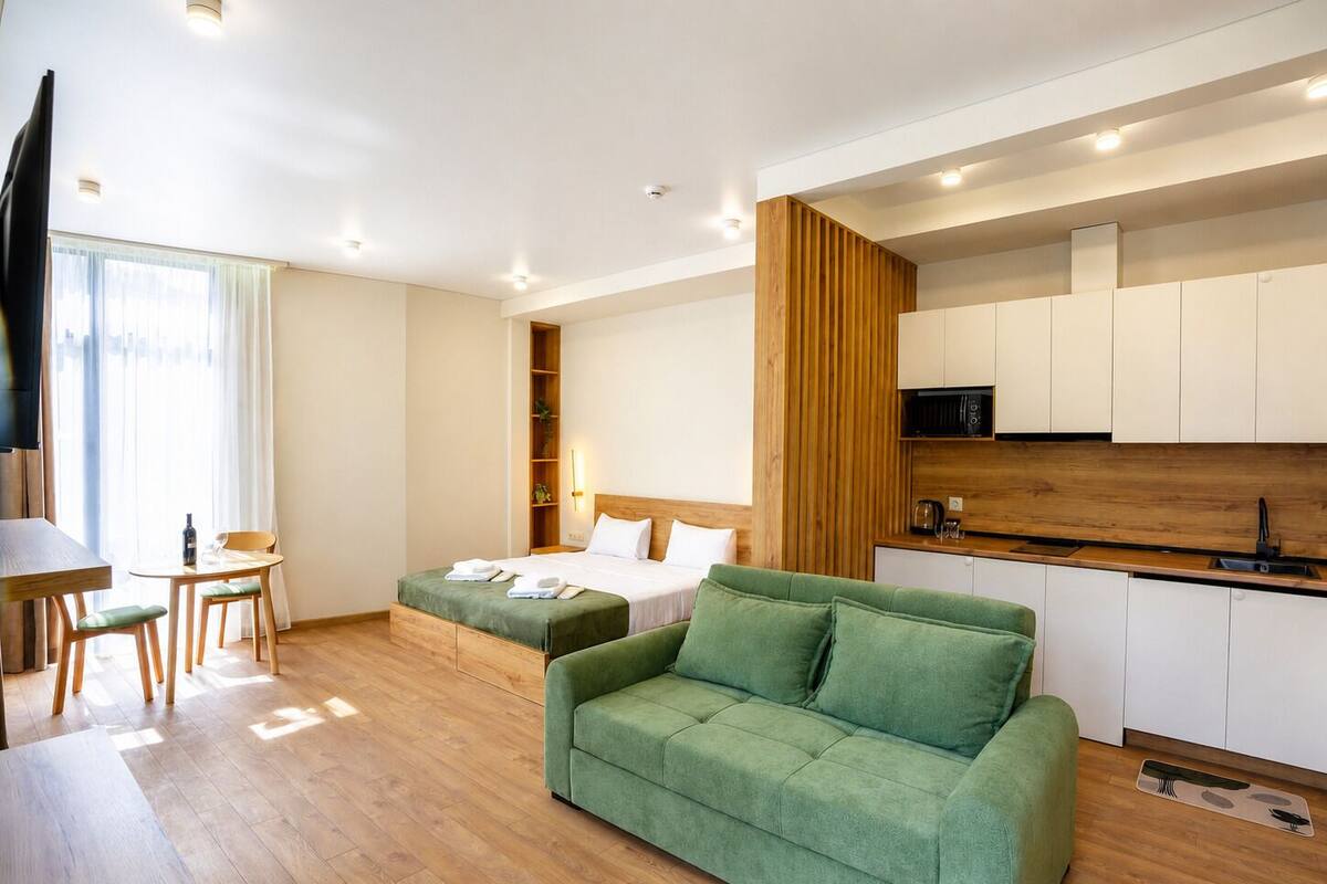 Deluxe Studio, Balcony, Mountain View