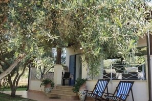 Terrace/patio - Villa Toleda stunning sea view (Terrasini)