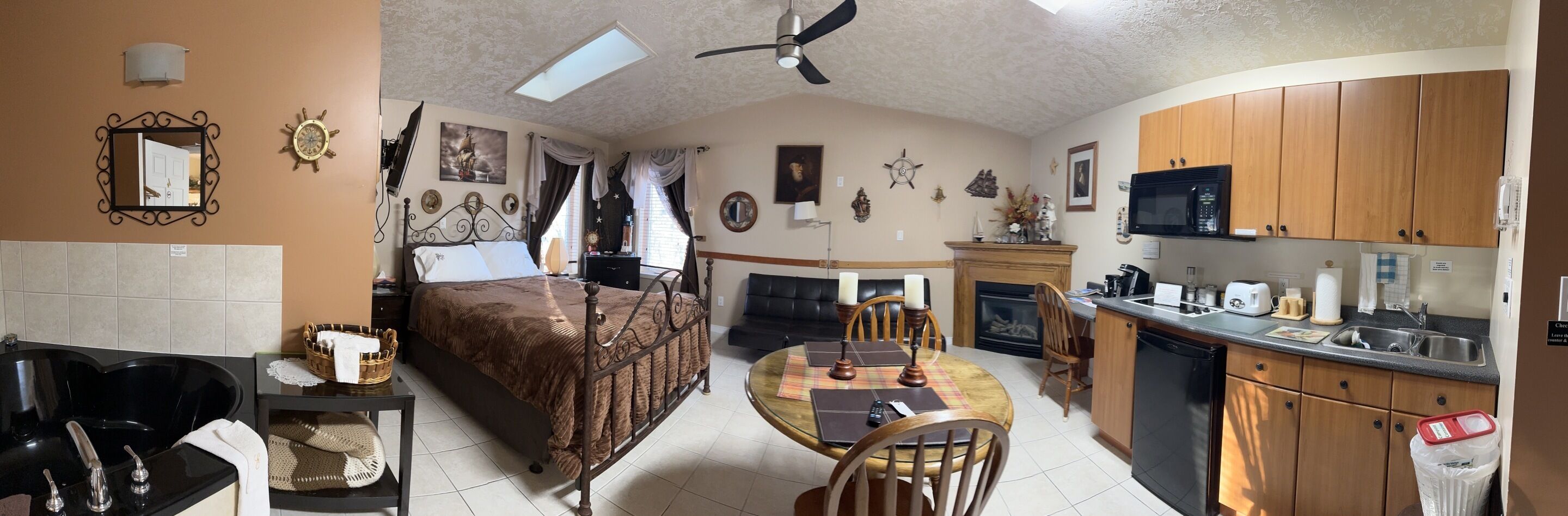 Luxury-Studio, eigenes Bad, Stadtblick