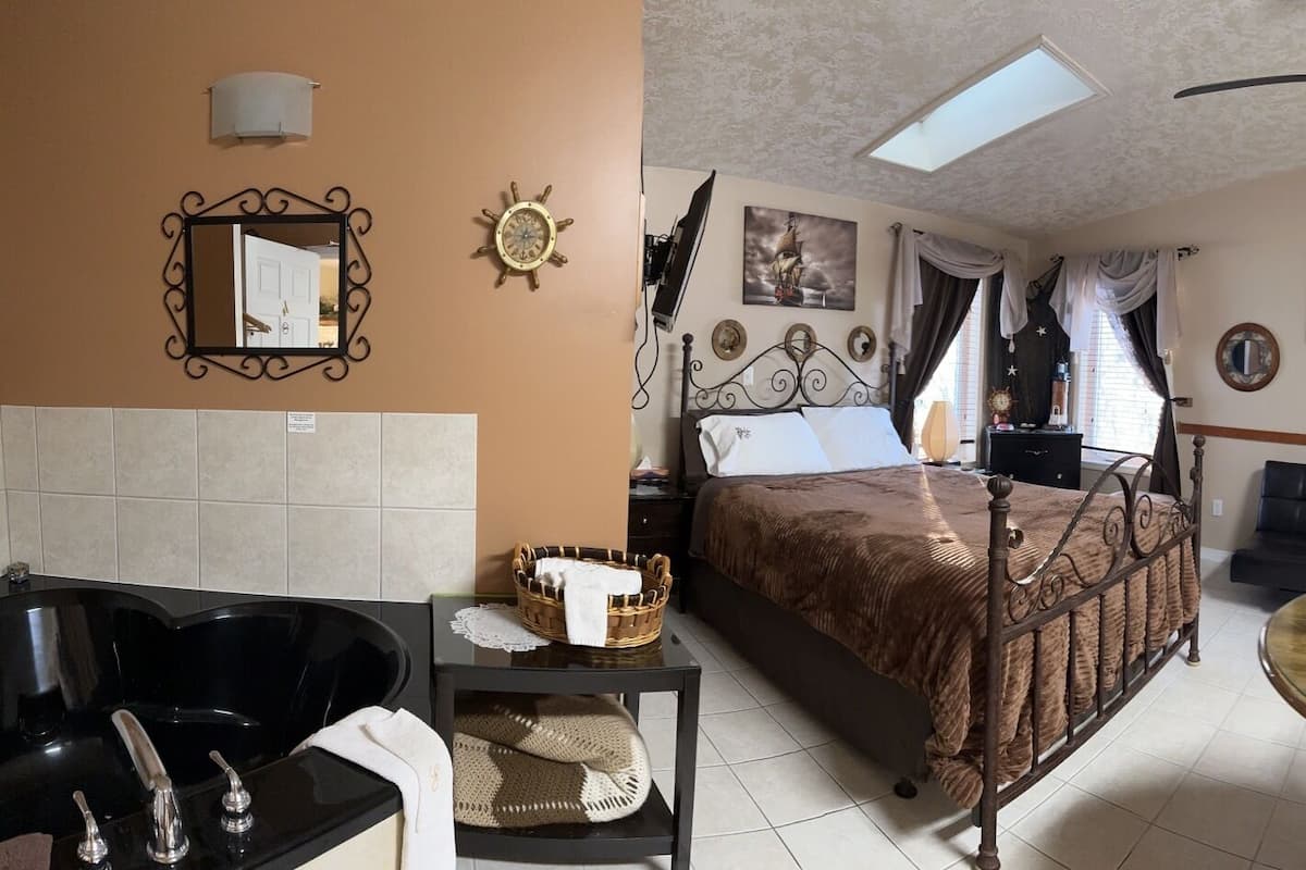 Studio Cao cấp, phòng tắm riêng, quang cảnh thành phố