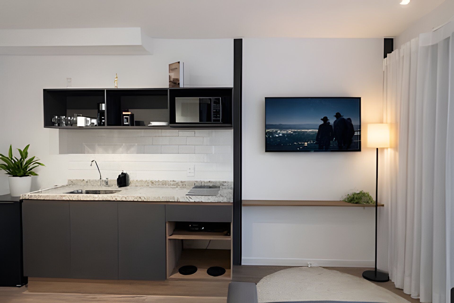 Apartamento básico | Cozinha privada