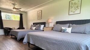 1 bedroom, internet, bed sheets