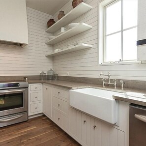 Private kitchen - Hill Country | Luxury Nature Retreat | Pool + Trails | 2BR (Hunt)