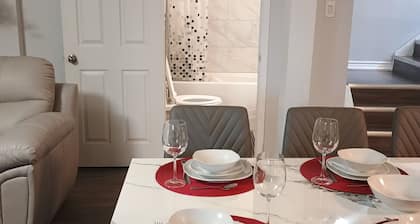 Ajax Newly Furnished Spacious & Bright 2 beds. basement apart. w/t own laundry