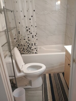 Towels, soap, toilet paper