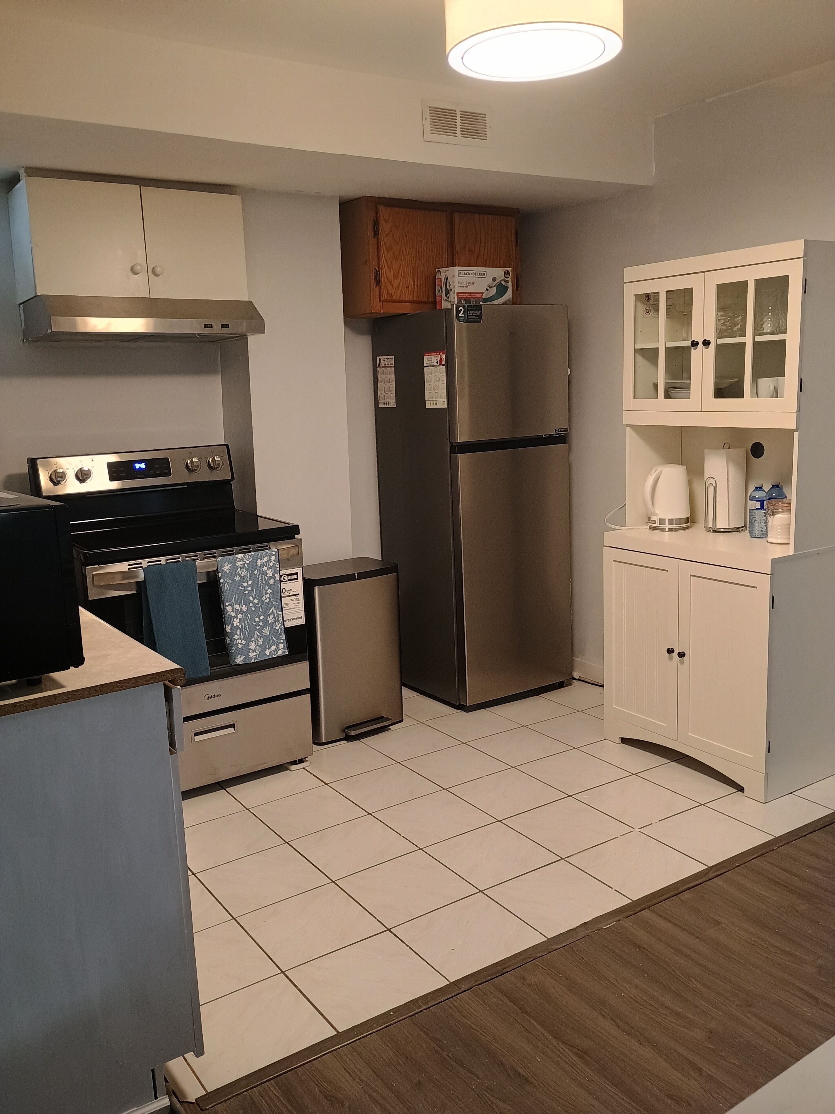 Microwave, oven, stovetop