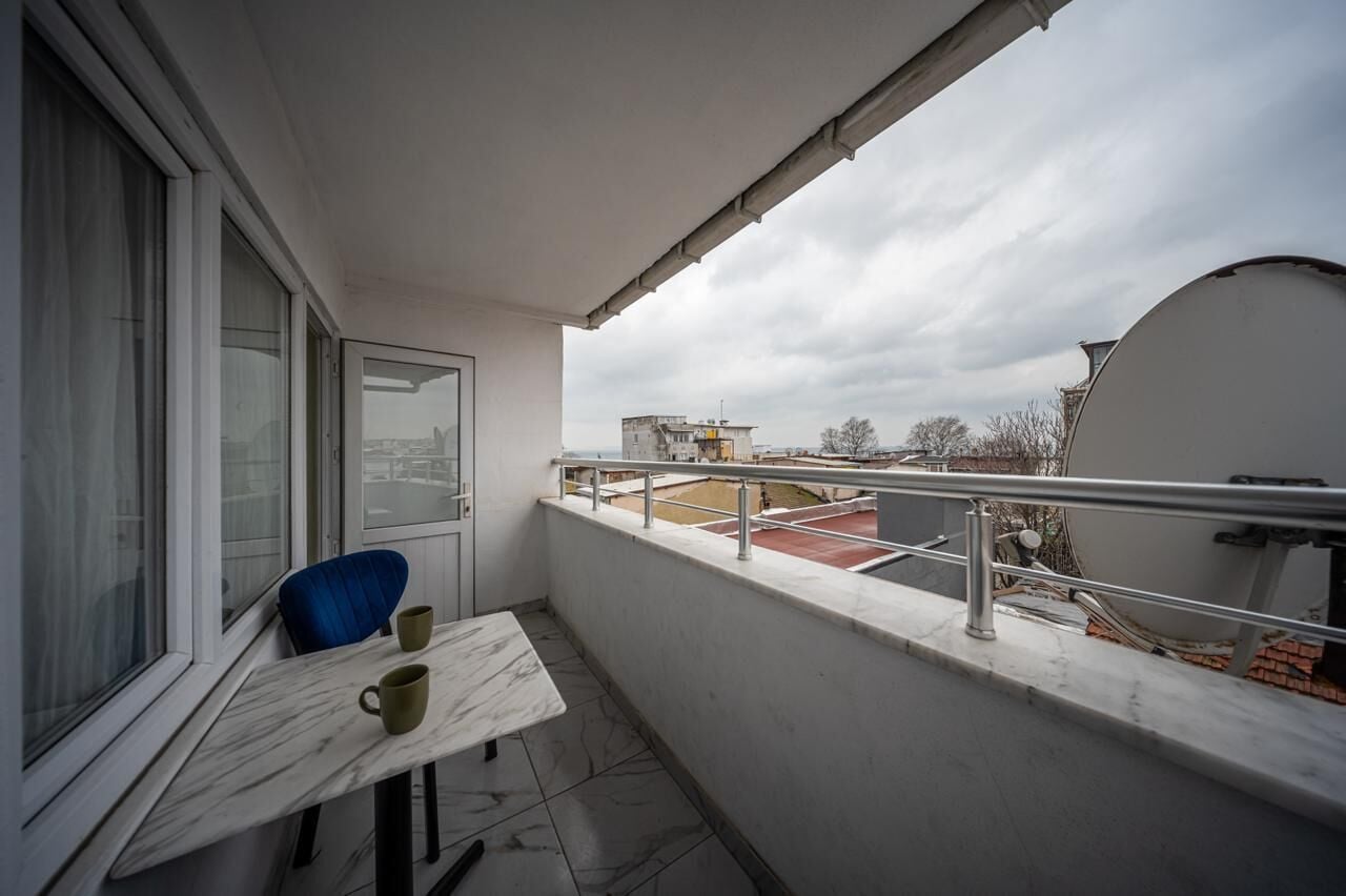 Studio Confort, vue sur la mer | Terrain de l’hébergement 